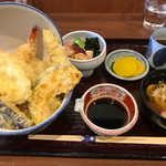 にしかわ - 天丼(上)880円