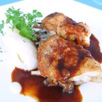 オーシャンディッシュクオン - クイックコース 1000円 の鶏肉のロースト