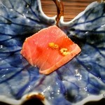 味あら井 - 本マグロ中トロ炙り