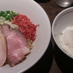 つけ麺一燈 - 海老と帆立のまぜそば(7)