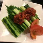 焼鳥白鶴 - もろキュウ