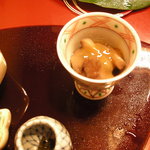 日本料理 銭屋 - たぶん鮑だった気が・・（ピンボケ御免）