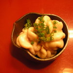 日本料理 銭屋 - 鱈の白子（ピンボケ御免）