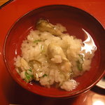 日本料理 銭屋 - 二杯目はお茶づけ風