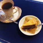 ozimaカレー+ - 追加①エンガトルテ+珈琲