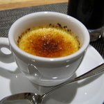 レストラン メルキュール - クレームブリュレ＆アイスコーヒー