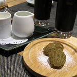 レストラン メルキュール - アイスコーヒー＆抹茶マドレーヌ