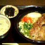 沖縄料理 かりゆし - ソーキそば定食