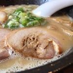 ラーメン SAWA - さわラーメン(大盛) カタ麺   クーポン利用で680円 
