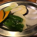 じんぎすかん北海道 - 焼き野菜