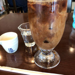 オリーブハウス - ランチセットのアイスコーヒー