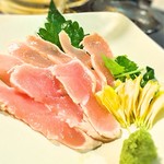 炭火焼鳥あずま - とりわさ！新鮮です^_^