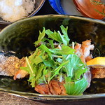 美食美菜 いちごいちえ - 淡路地鶏の油淋鶏