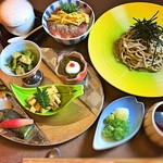 Hana - 夏限定の冷たいお蕎麦のランチです！