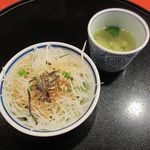 洋麺屋五右衛門 - 和風サラダ、スープ(2017/05/30撮影)
