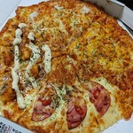 ピザーラ - 料理写真:よくばりクオーターのＬ　3402円