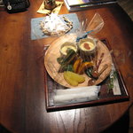 花仙庵 仙仁温泉 岩の湯 - 夜部屋に届いていた