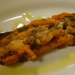TRATTORIA AL SODO  - 脂ののった香ばしい鰯にお芋やトマト、ディルが爽やかな鰯のオーブン焼き