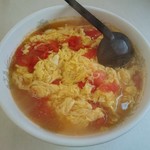 トマトと玉子のタンメン　800円