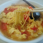ふくふくラーメン - 太目の中華麺！