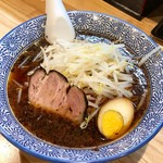 丸八そば店 - ラーメン（揚げネギ系）：650円