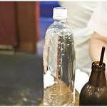 七輪ホルモン焼きもつ鍋 まことや  - 炭酸水　???円　メニューには無いですけど出してくれました。