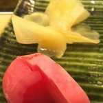 和田上 - ガリとつけもの