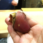 初音鮨 - （2017年5月）カツオ 腹(^.^)