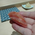 寿司割烹 魚紋 - 金目昆布〆。リフト(^-^)/