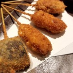 Kushiyaki Kume Hachi - 串揚げ盛り