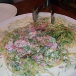 ピッツェリア ダ・アオキ タッポスト - ベーコンと岩海苔のクリームパスタ