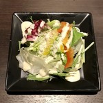 鉄板DINING KEN - ランチセットのサラダです。
