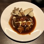 Teppan Dainingu Ken - 和牛100パーセントハンバーグランチ、1600円です。