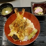 なにわ天ぷら 維心 - ランチ天丼