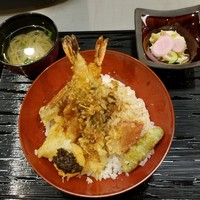 なにわ天ぷら 維心 - ランチ天丼