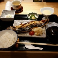銀座 すが家 - とろ鯖焼き定食（１０００円）