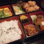 助さん・格さん - 唐揚げ定食@600