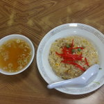 仙龍 - チャーハン（大盛・スープ付き）