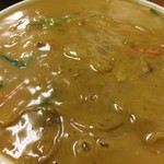 ラーメン ミート - ★カレーラーメン丼（990円）★たっぷたぷ！