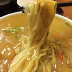 ラーメン ミート - ★カレーラーメン丼（990円）★麺リフト！