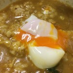 ラーメン ミート - ★カレーラーメン丼（990円）★温玉投入！