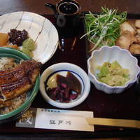 江戸川 ならまち店 - 大和の地のもんと鰻丼セット