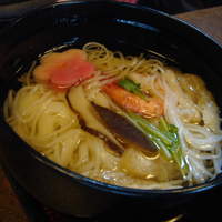 江戸川 ならまち店 - セットについているにゅうめん