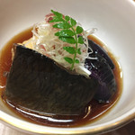 かず味家 - 茄子ち鰊の炊合せ