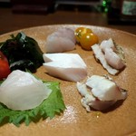 炭火焼 みや澤 - 造り盛り合わせ