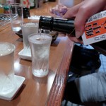 笑菜酒家 みや美 - 船中八策 槽搾り黒