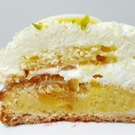 nino - 【2017.06】タルト・トロピック・フロマージュ(カット断面)