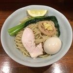 鶏ラーメン TOKU - 味玉鶏塩つけ麺の麺（中盛）