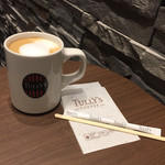 TULLY'S COFFEE - カフェラテS ¥360 (2017-06)