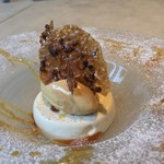 カーサ・デル・チーボ - 特製パンナコッタとキャラメルのジェラート